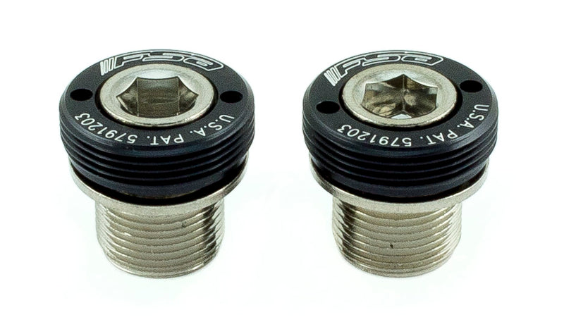 FSA Unisex's Self Extracting Steel ISIS Crank Bolt-Black, Size M15