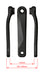 Ebike Chainset CK-220 JIS 20.0mm Black (155mm)