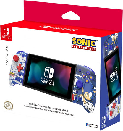 Hori Split Pad Pro Handheld Mode Ergonomic Grip Controller (Sonic the Hedgehog) - Nintendo Switch  (Nintendo Switch)