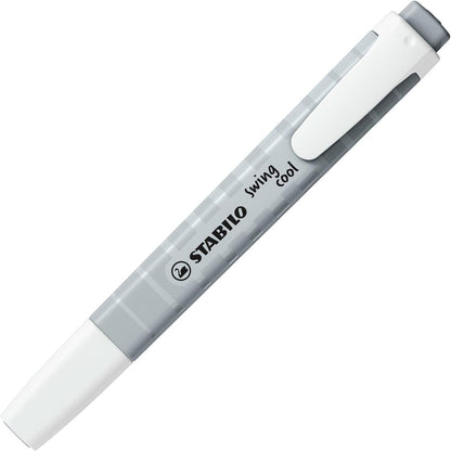 Highlighter - STABILO swing cool Pastel - Pack of 8 - Assorted Colours