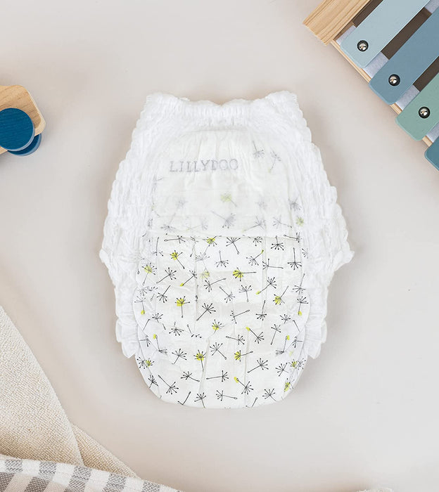 LILLYDOO huidvriendelijke Luierbroekjes, Maat 4 (9-15 kg), 3 x 25 Luierbroekjes, Voordeelverpakking (75 Luierbroekjes) Maat 4 (75 luiers