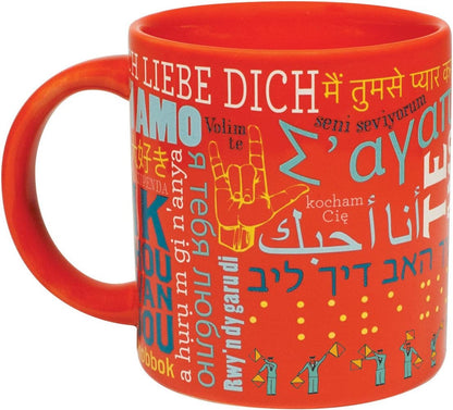 Love Languages Mug - Says I Love You Forty Different Ways - For your Husband, Wife, Boyfriend, or Girlfriend - Comes in a Fun Gift Box