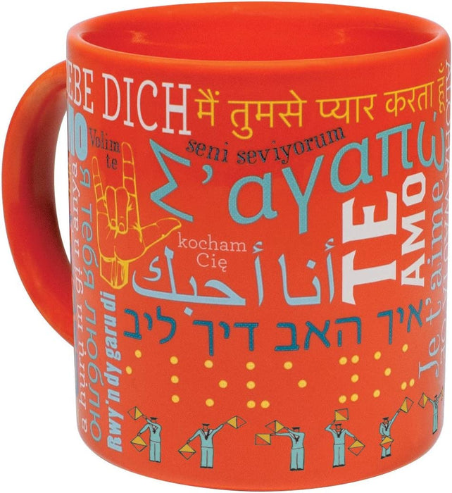 Love Languages Mug - Says I Love You Forty Different Ways - For your Husband, Wife, Boyfriend, or Girlfriend - Comes in a Fun Gift Box