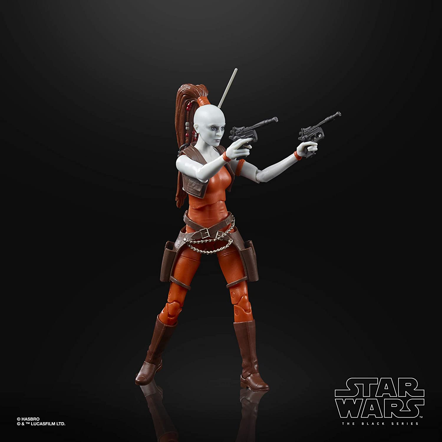 Star Wars The Black Series Aurra Sing Toy 6-Inch-Scale Star Wars: The Clone Wars Collectible Action Figure, Toys for Kids Ages 4 and Up