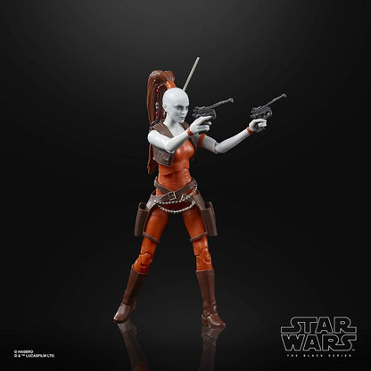 Star Wars The Black Series Aurra Sing Toy 6-Inch-Scale Star Wars: The Clone Wars Collectible Action Figure, Toys for Kids Ages 4 and Up