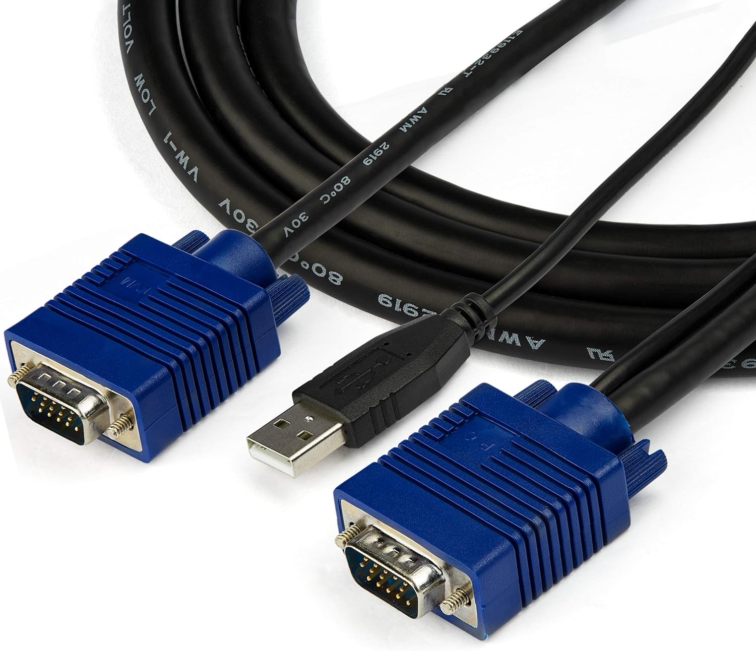 StarTech.com 6 ft. (1.8 m) USB KVM Cable for StarTech.com Rackmount Consoles - VGA and USB KVM Console Cable (RKCONSUV6