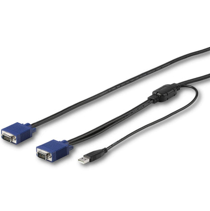 StarTech.com 6 ft. (1.8 m) USB KVM Cable for StarTech.com Rackmount Consoles - VGA and USB KVM Console Cable (RKCONSUV6