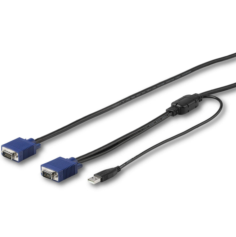 StarTech.com 6 ft. (1.8 m) USB KVM Cable for StarTech.com Rackmount Consoles - VGA and USB KVM Console Cable (RKCONSUV6