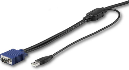 StarTech.com 6 ft. (1.8 m) USB KVM Cable for StarTech.com Rackmount Consoles - VGA and USB KVM Console Cable (RKCONSUV6
