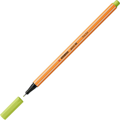 Estuche STABILO ARTY Creative Set con 18 rotuladores premium STABILO Pen 68 y 18 rotuladores punta fina STABILO point 88