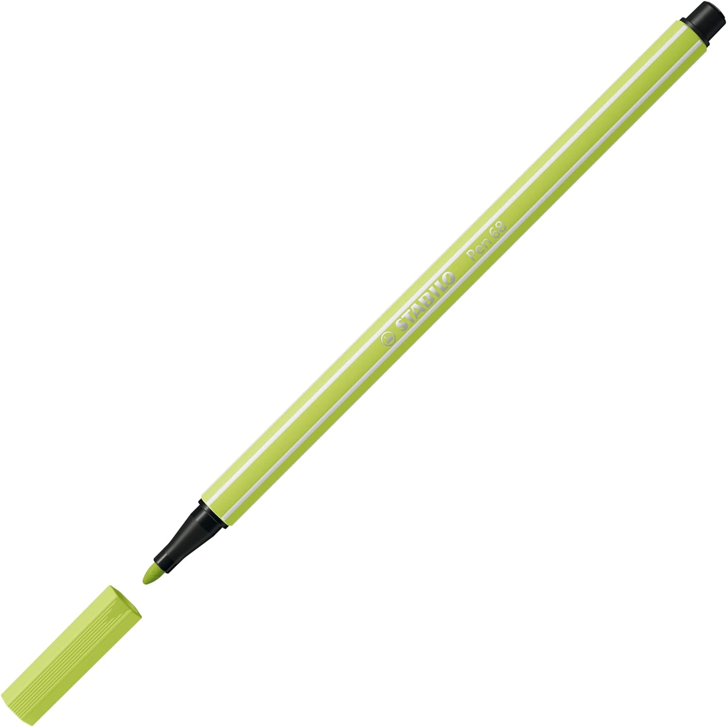 Estuche STABILO ARTY Creative Set con 18 rotuladores premium STABILO Pen 68 y 18 rotuladores punta fina STABILO point 88