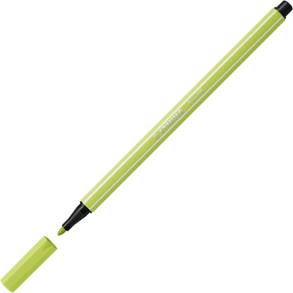 Estuche STABILO ARTY Creative Set con 18 rotuladores premium STABILO Pen 68 y 18 rotuladores punta fina STABILO point 88
