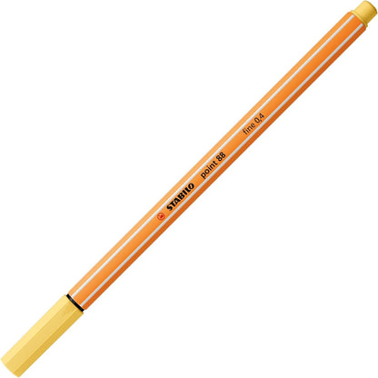 Fineliner - STABILO point 88 - ARTY - Pack of 65 - Assorted colours