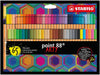 Fineliner - STABILO point 88 - ARTY - Pack of 65 - Assorted colours