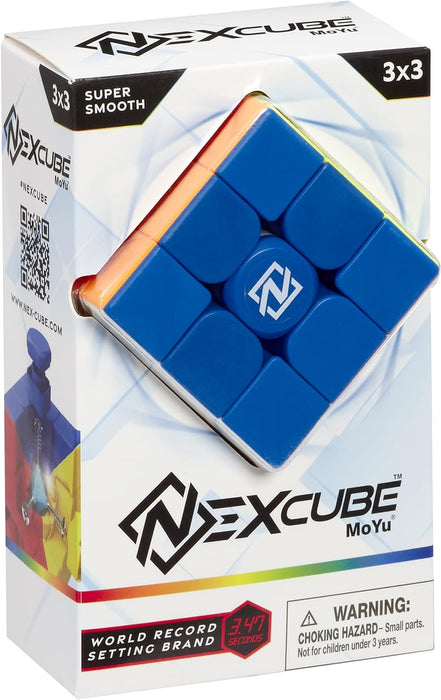 Nexcube 3x3 - Super Smooth 3x3 Speed Cube | Puzzle Cubes | Brain Teaser Puzzles for Adults and Kids | Ages 8+