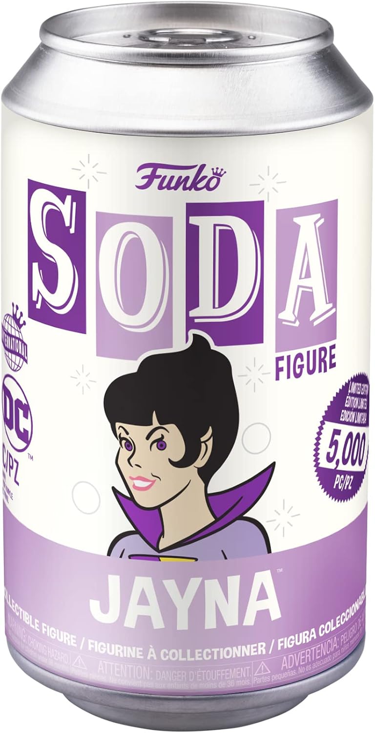 Funko Vinyl SODA: Superfriends - Jayna - (Vamp) Chase - (Styles May Vary) - Retro Superfriends - Collectable Vinyl Figure - Gift Idea - Official Merchandise - Toys for Kids & Adults
