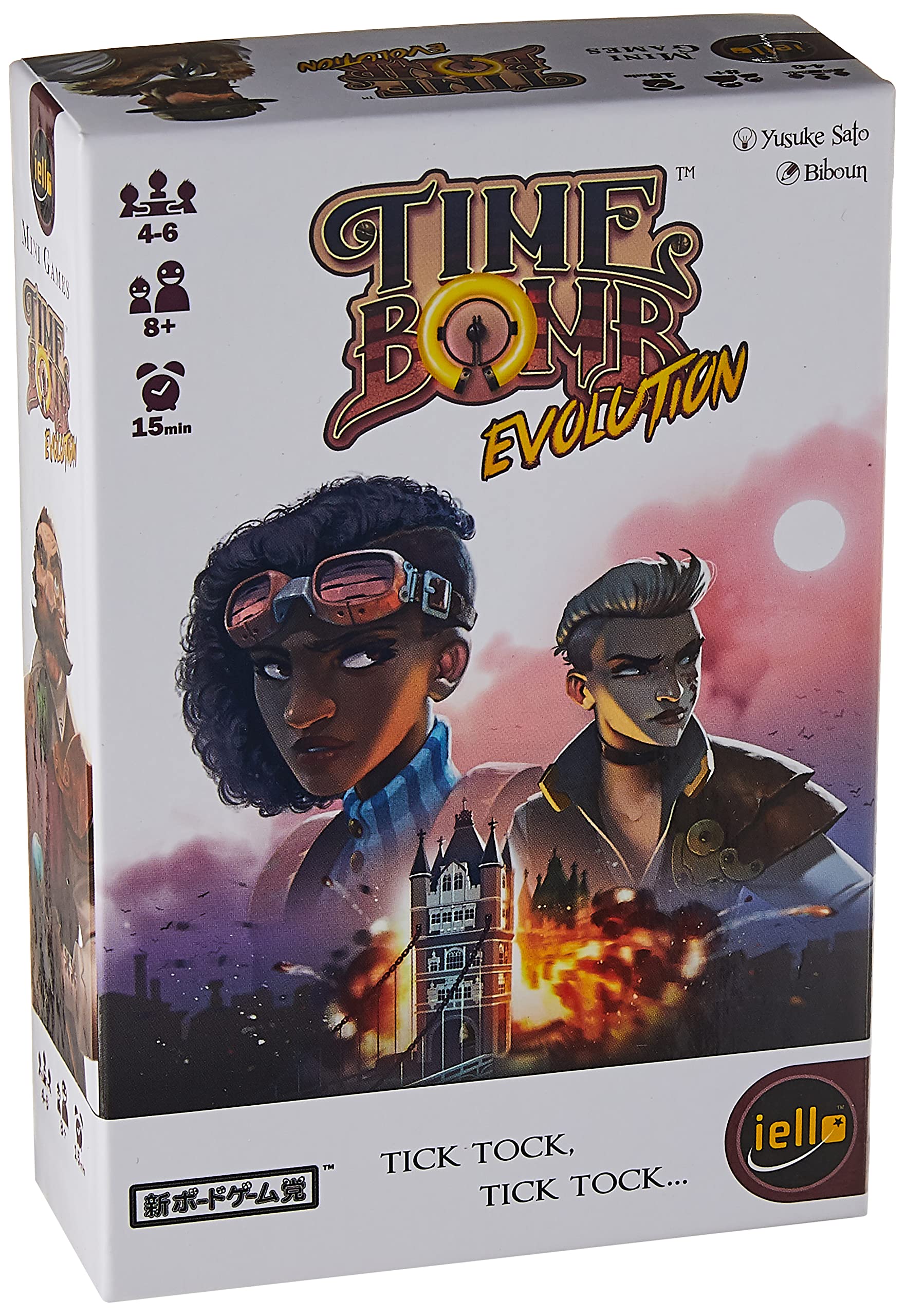 IELLO | Time Bomb Evolution | Card Game | Ages 10+ | 4-6 Players | 15 Minutes Playing Time