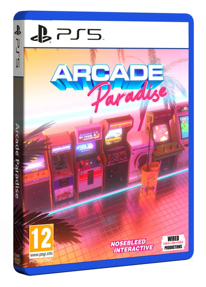 ARCADE PARADISE (PS5) Classic Arcade Games (Playstaion 5) Wired Productions