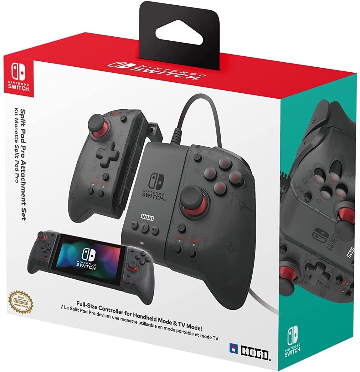 HORI SWITCH Split Pad Pro + Attachment set Single