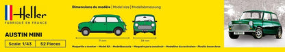 heller - 1/43 Starter Kit Austin Minihel56153