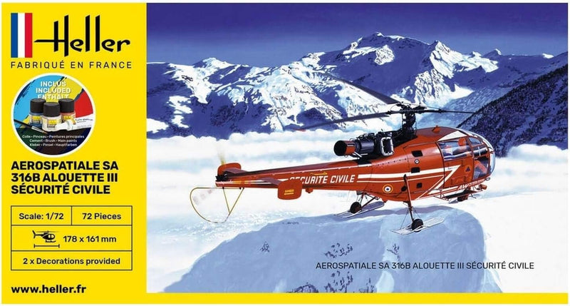 Heller HEL56289 Model Kit, Various