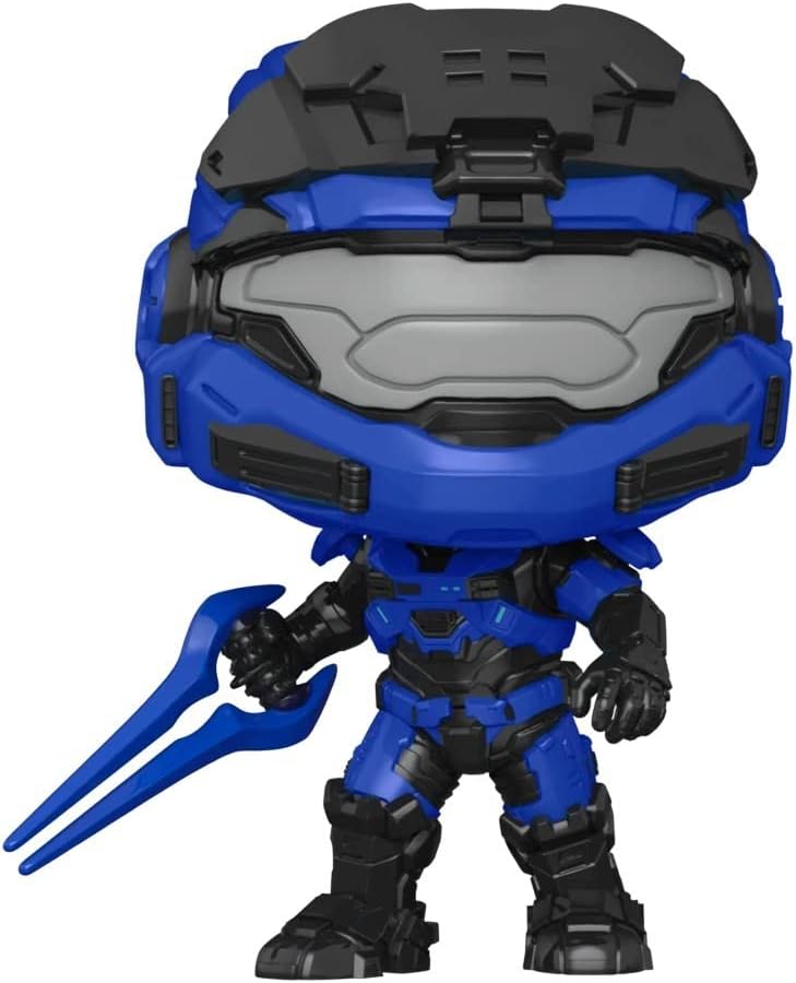Funko POP Games: Halo Infinite - Mark V  with Blue Energy Sword with Chase, Multicolor, (59336)