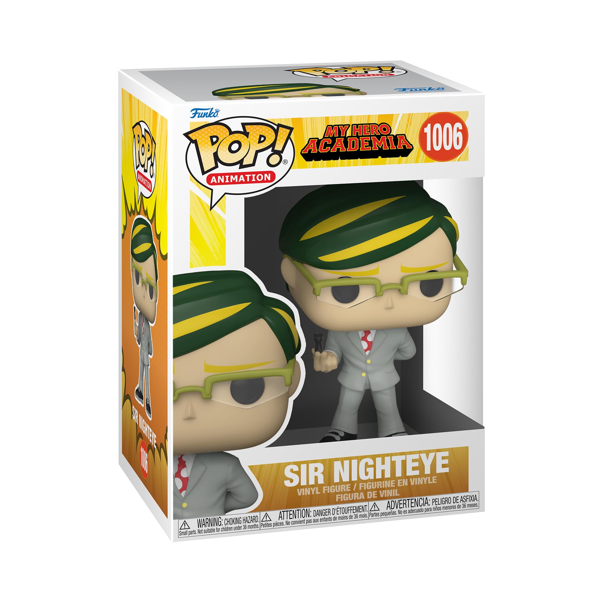 Funko POP Animation: My Hero Acadamia - Sir Nighteye, Multicolor, (51931)