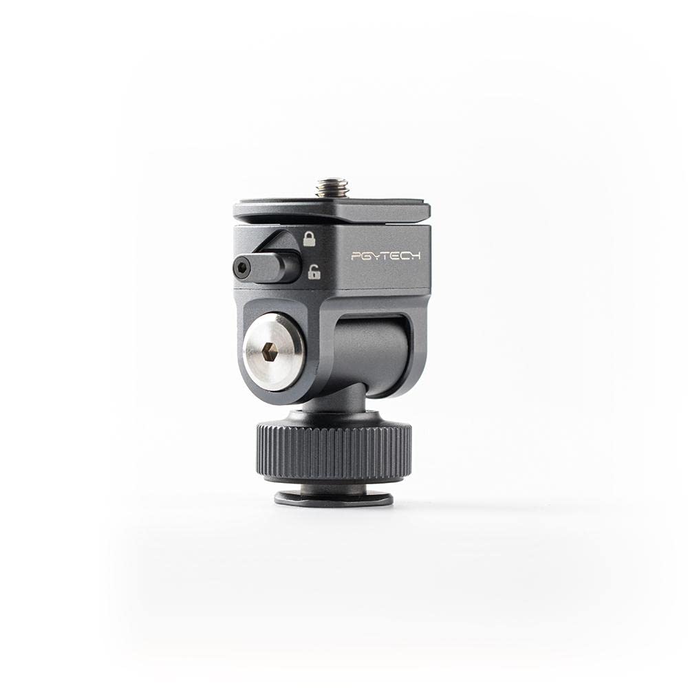 PGYTECH SnapLock Nano Swivel and Tilt Mount for Camera, Audio and Monitor (P-CG-030