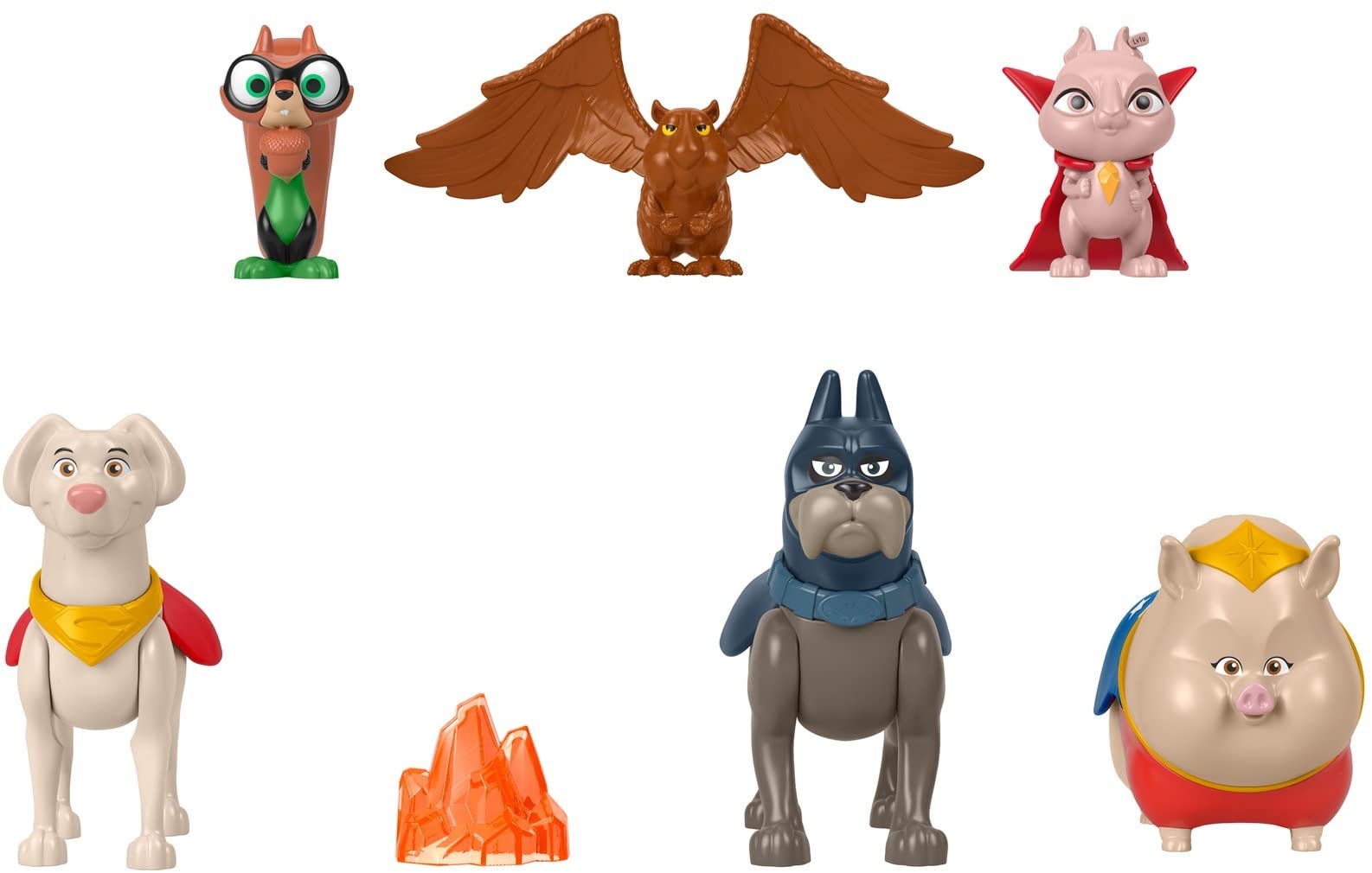 Fisher-Price DC Comics DC Liga de Super Mascotas Multi Super Pack Figuras de Juguete (Mattel HGL00