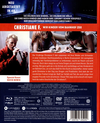 Christiane F. - Wir Kinder vom Bahnhof Zoo - Mediabook (+ DVD)