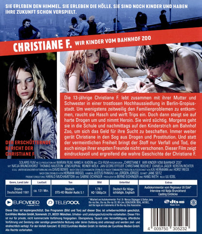Christiane F. - Wir Kinder vom Bahnhof Zoo