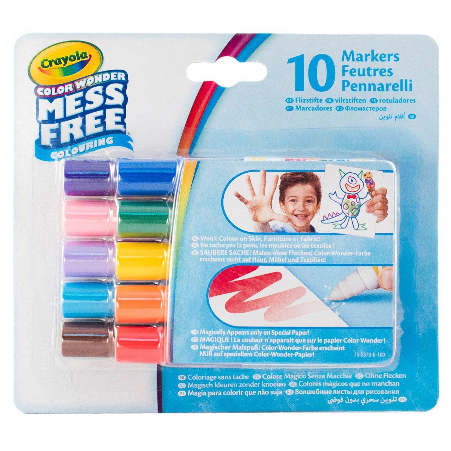 CRAYOLA 58-8328-E-000 Ultra-Clean Washable Markers