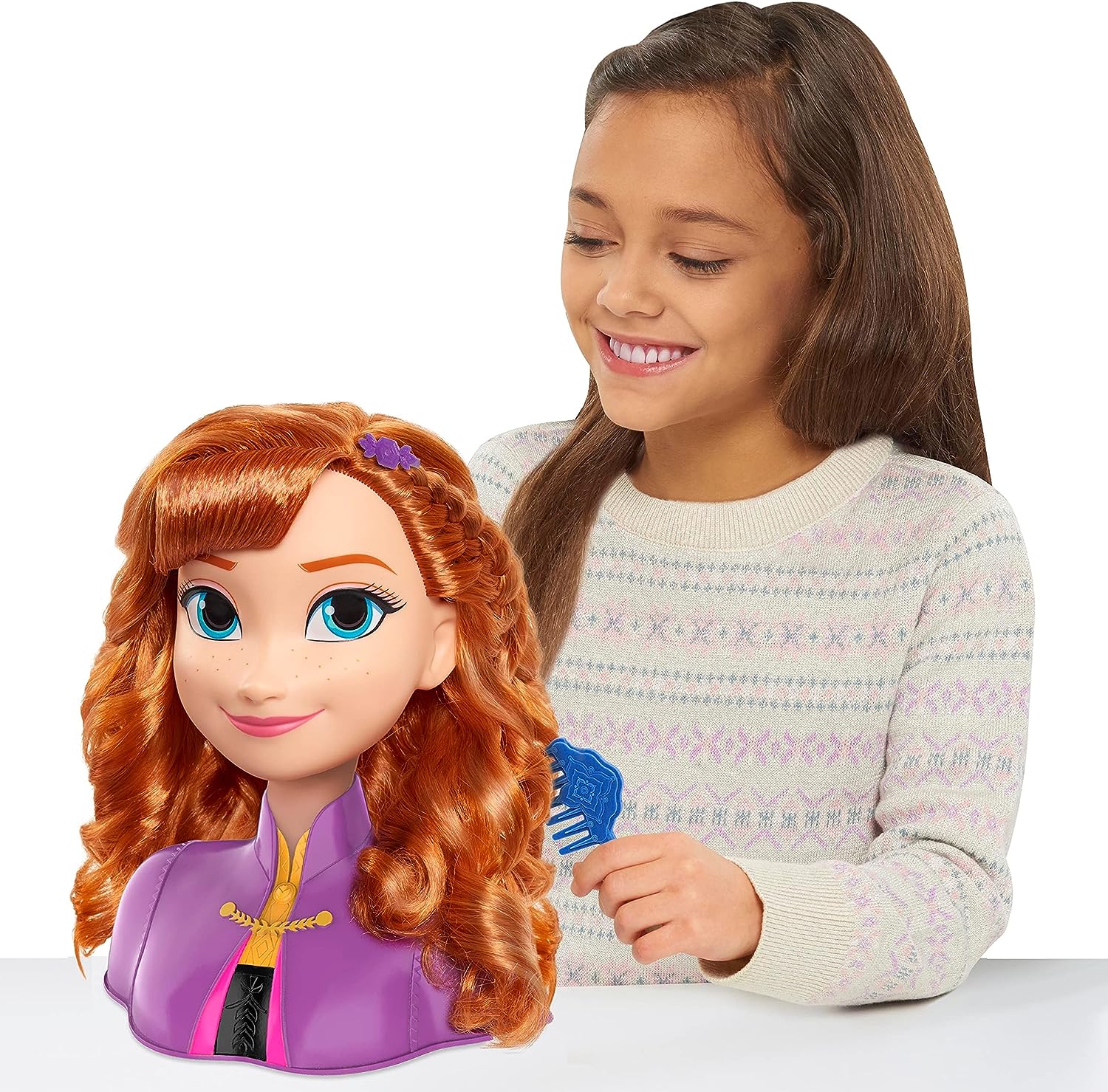 Disney Frozen 2 Basic Anna Styling Head (77-32810