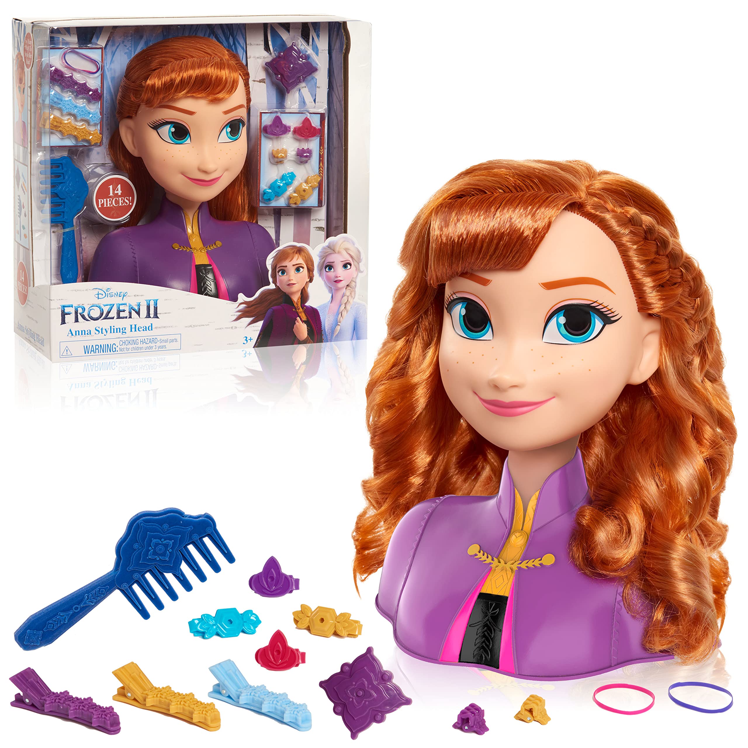 Disney Frozen 2 Basic Anna Styling Head (77-32810