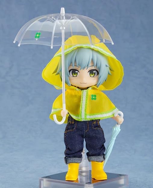 Good Smile Company - Conjunto de Ropa de muñeca Nendoroid Poncho de Lluvia versión Amarilla