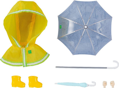 Good Smile Company - Conjunto de Ropa de muñeca Nendoroid Poncho de Lluvia versión Amarilla