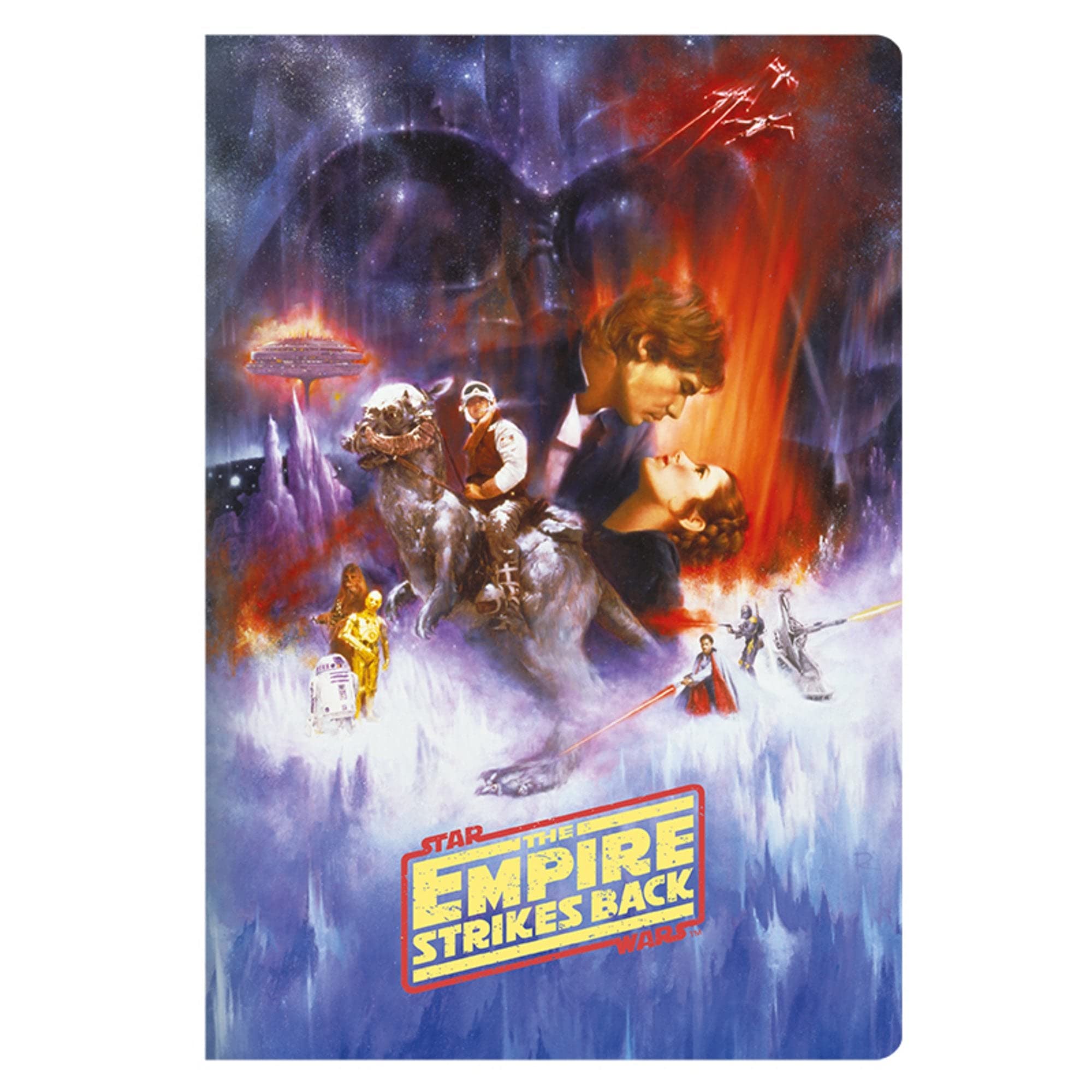 Half Moon Bay A5 Notebook (PU Cover) - Star Wars (The Empire Strikes Back