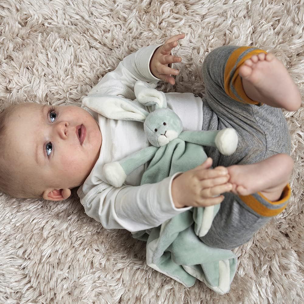 Teddykompaniet 4068 knuffeldier "Diinglisar" voor baby's, groen, 35 x 35 cm