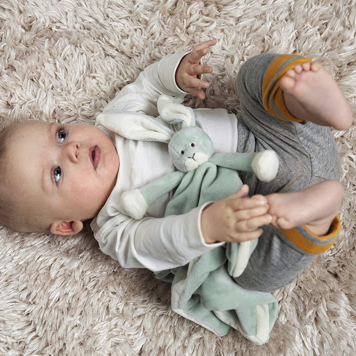 Teddykompaniet 4068 knuffeldier "Diinglisar" voor baby's, groen, 35 x 35 cm