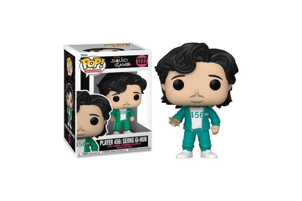 Funko POP! TV: Squid Game - Gi-hun 456 - Collectable Vinyl Figure - Gift Idea - Official Merchandise - Toys for Kids & Adults - TV Fans - Model Figure for Collectors and Display