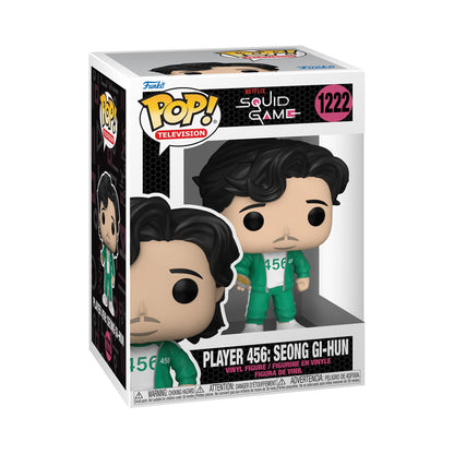 Funko POP! TV: Squid Game - Gi-hun 456 - Collectable Vinyl Figure - Gift Idea - Official Merchandise - Toys for Kids & Adults - TV Fans - Model Figure for Collectors and Display Pop! Vinyl