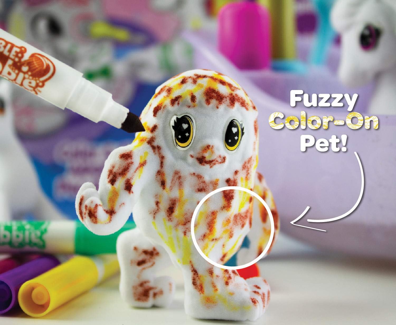 CRAYOLA Washimals Peculiar Pets Playset |Creative Colouring Crafts Kit With Washable Marker Pens And Fairy Animals For Ages 3+