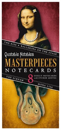 Masterpieces Notecards - Quotable Notables - Boxed Set - [Dutch Import]