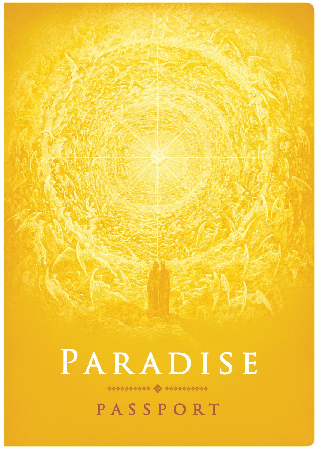 The Unemployed Philosophers Guild Passport To Paradise Mini Notebook