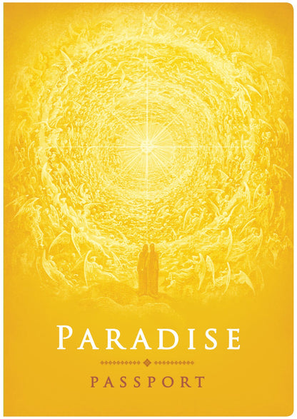 The Unemployed Philosophers Guild Passport To Paradise Mini Notebook