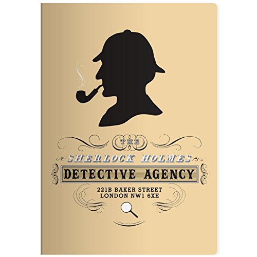 Sherlock Holmes Notebook - 7" x 4.75"