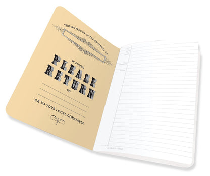 Sherlock Holmes Notebook - 7" x 4.75"
