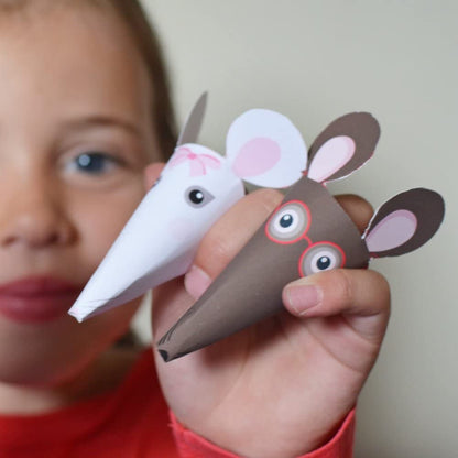 Clockwork Soldier Funny Little Finger Mice