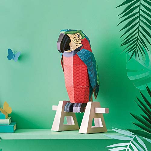 Clockwork Soldier Parrot On A Perch