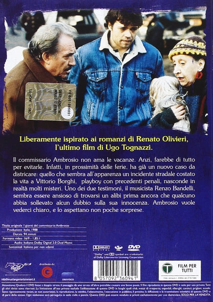 i giorni del commissario ambrosio dvd Italian Import